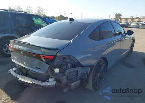 2024 Honda Accord Hybrid Sport-L из США, поврежденный, VIN 1HGCY2F75RA063075